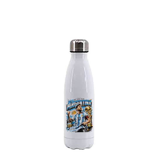 Μπουκάλι Θερμός 500ml Λευκό World Cup 2026 Lionel Messi