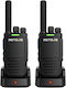 Retevis MateTalk B64 Kabelloser CB- und Zwei-Wege-Funkgerät PMR Ohne Anzeige Set 2Stücke
