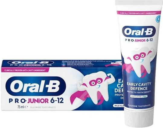 Oral-B Pro Junior Παιδική Οδοντόκρεμα 75ml