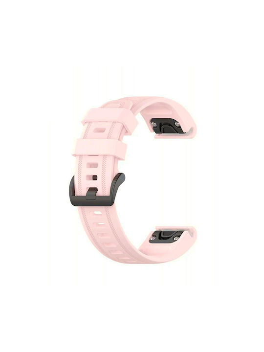 Λουράκι Σιλικόνης Ροζ (Garmin Instinct 2S)