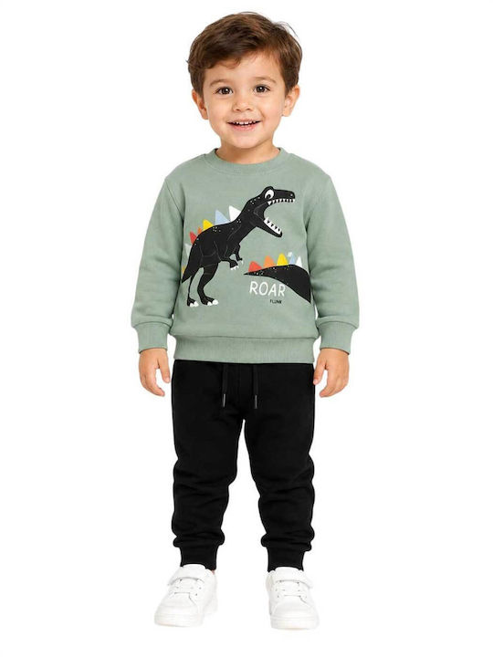 Funky Kinder Sweatpants Set Grün