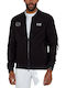 Schwarze Bomberjacke