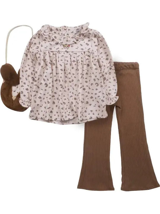 Evita Kinderbekleidungssets mit Beige Hose 2 Stück