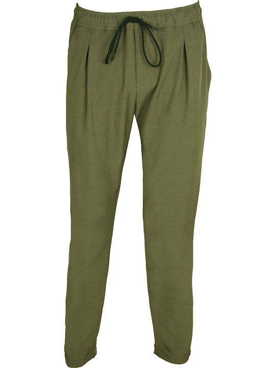 Gunson Herrenhosen Chinos Entspannte Passform Khaki