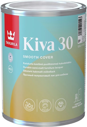 Tikkurila Лак За Вода Блестящ 900мл