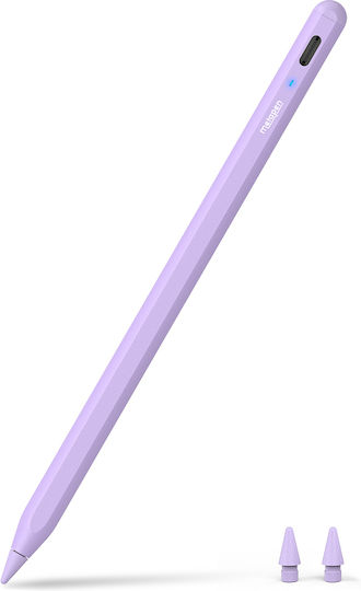 Metapen A8 Digital Stylus Pen with Palm Rejection for iPad in Purple Colour