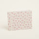 Beauty Home Baptism Guest Book Mini Floral Beige Side