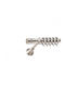 Best Metal Curtain Pole B036 Double by Rail Φ20mm 240cm Silver