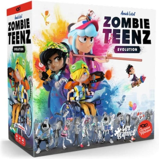 Επιτραπέζιο Παιχνίδι Zombie Teenz Evolution για 2-4 Παίκτες 8+ Ετών (RO) Lex Games