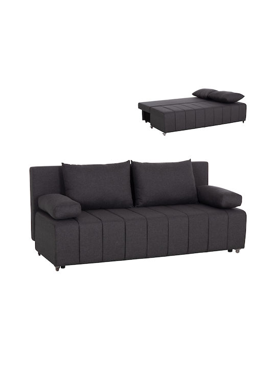 Kend Three-Seater Couch Bed with Storage Space ...