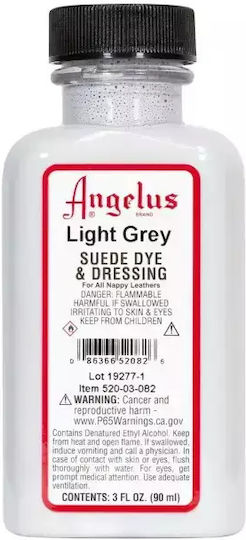Angelus Light Grey Suede Dye & Dressing 90ml