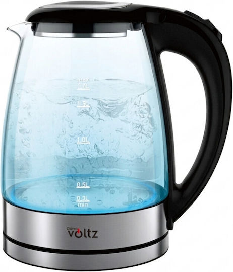 Voltz Електрическа Кана 1.8л 1500W Черна