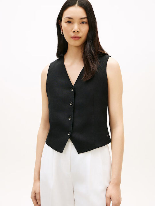 Black Women's Vest