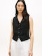 Black Women's Vest