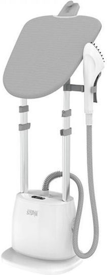 Aparat de calcat vertical de pardoseală 1580W cu rezervor de 1.5lt Gri