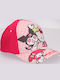 Hello Kitty Детска Шапка С Козирка Текстилна Слънцезащитна Розова