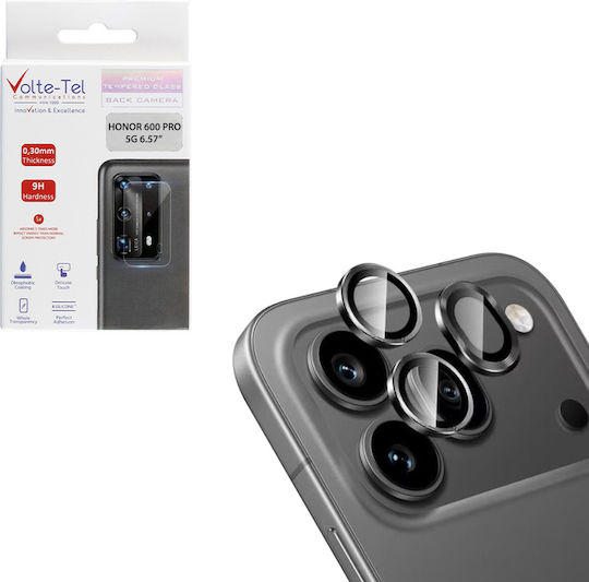Volte-Tel Glass Cover Camera Protection Tempered Glass Black