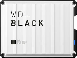 Western Digital WD_Black P10 USB-A 3.0 External HDD 2TB 2.5" White Western Digital WD_Black P10 USB-A 3.0 External HDD 2TB 2.5" White