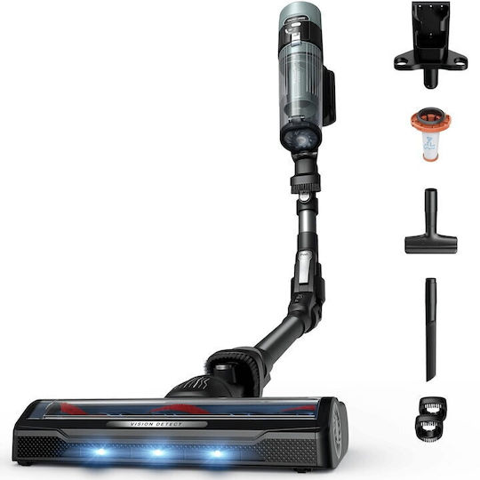 Rowenta X-force Flex 10.80 Акумулаторна Вертикална Прахосмукачка 18.5V Зелена