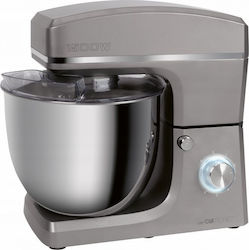 Clatronic Κουζινομηχανή 1500W με Ανοξείδωτο Κάδο 10lt Γκρι
