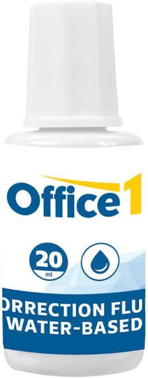 Office 1 Correction Fluid Brush Water-based 20 Ml