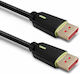 Qoltec DisplayPort male Cable - 1.5m Grey