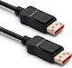 Qoltec DisplayPort male Cable - 2m Grey