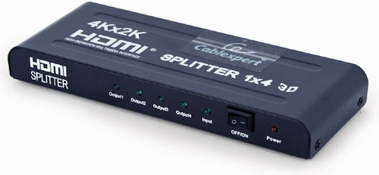 Gembird Dsp-4ph4-02 Gembird Splitter Interfață Hdmi 4 Porturi