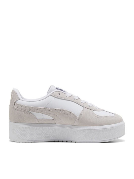 Palermo Elevata Γυναικεία Sneakers Λευκά
