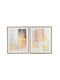 Inga Set 2 Paintings 40x50cm Modern Beige