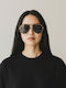 Max Air Women's Sunglasses with Grey Metallic Frame and Grey Lens SA018