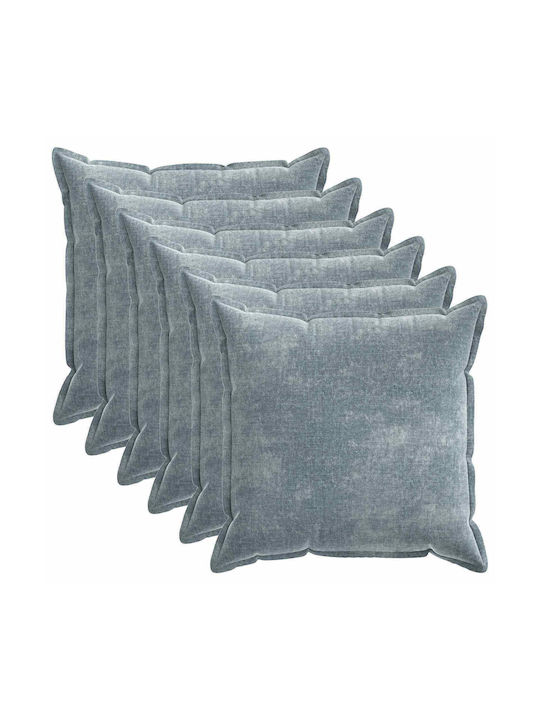 vidaXL Față De Pernă Houten Albastru Deschis 80x80cm
