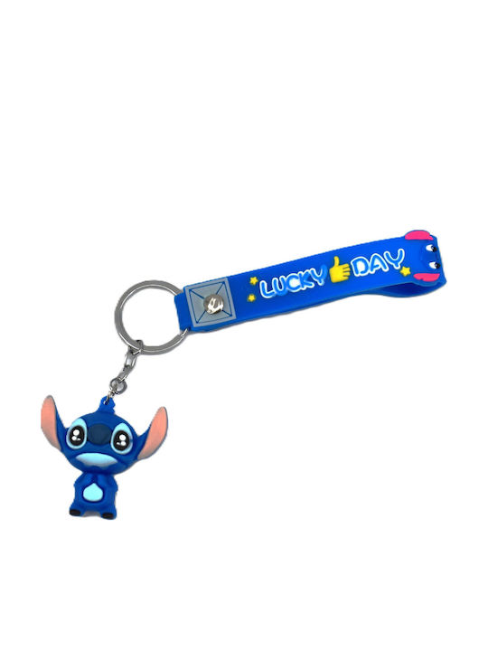 Stitch Blue Keychain Hanging Keychain K.15436-3