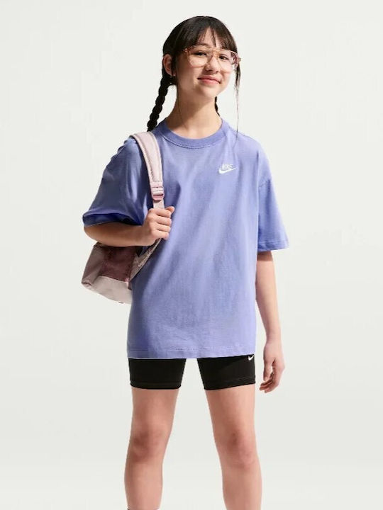 Nike T-Shirt Μωβ Nike T-Shirt Μωβ