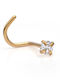 Asimi Body Piercing 1,5 Mm Обеца за нос от стомана