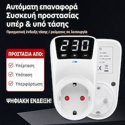 Einphasiger Spannungsüberwacher Steckdose Digital LIC-ADAP220V Einphasiger Spannungsüberwacher Steckdose Digital LIC-ADAP220V