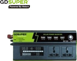 Gdsuper Invertor Auto cu Undă Sinusoidală Modificată 1500W pentru Conversie 12V CC în 220V CA Gdsuper Invertor Auto cu Undă Sinusoidală Modificată 1500W pentru Conversie 12V CC în 220V CA