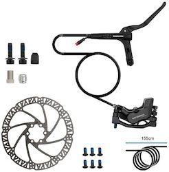 Kit de frână hidraulică Karasawa cu 4 pistoane + rotor Kit de frână hidraulică Karasawa cu 4 pistoane + rotor