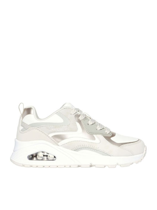 Kids Sports Shoes Running Beige