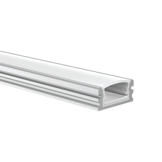 Lorer Waterproof Aluminum Profile Opal Cover 2m/Pc