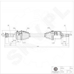 SKV Ημιαξόνιο για Toyota Land Cruiser SKV Ημιαξόνιο για Toyota Land Cruiser