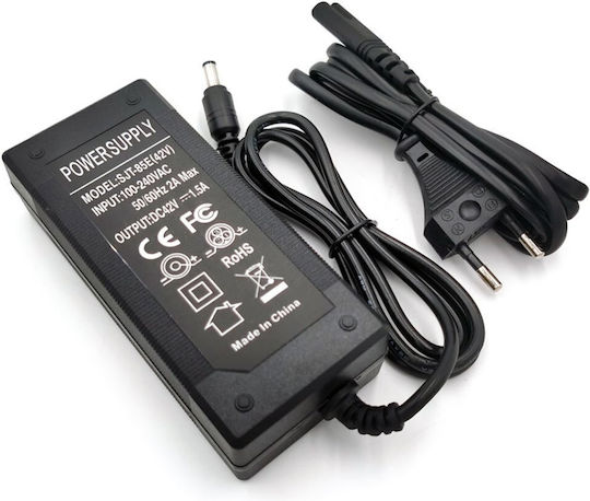 DC5521 2A E-Scooter Charger 54,6V 48V