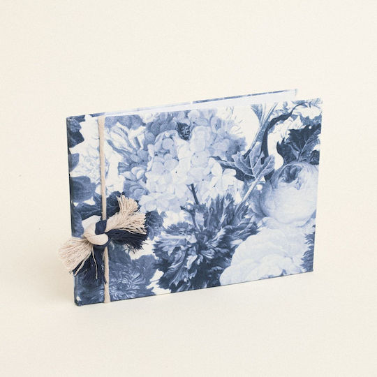Beauty Home Hochzeitswunschbücher Blau Blumen