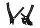 Racetech Motorcycle Frame Protective Gear Keeway Easy Yamaha YZ 125 Black