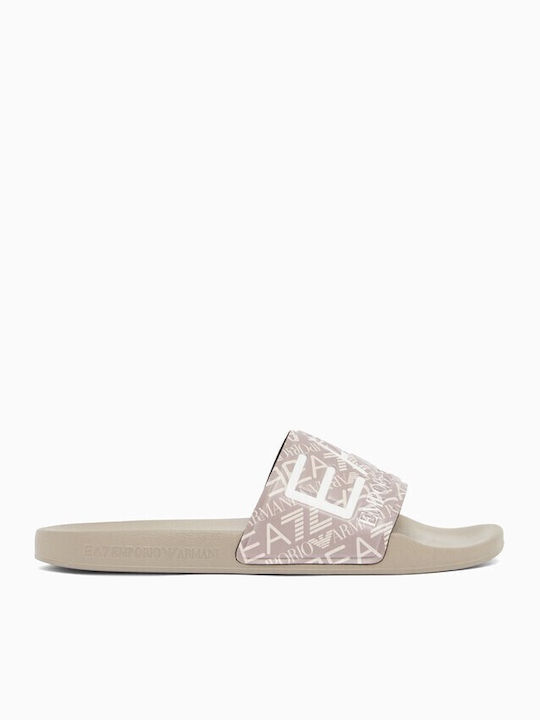 Emporio Armani Мъжки Джапанки Бежови
