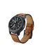 Tragbare Bänder 22mm Echtes Leder Xiaomi Watch 5 47mm Braune