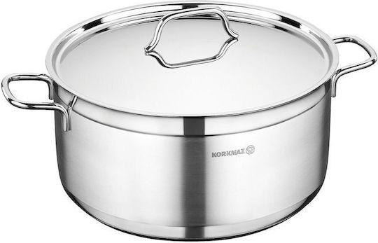 Korkmaz Alfa Βαθιά Ανοξείδωτη Κατσαρόλα 1.8lt / 16cm