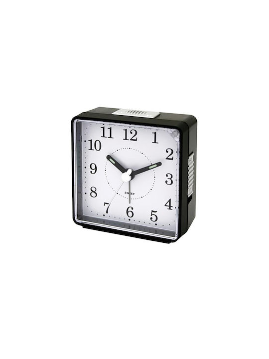 Olympus Silent Tabletop Clock with Indicators with Alarm Clock Multicolour