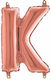 Mini Μπαλόνια Γράμματα Rosegold 36cm