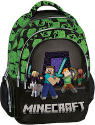 Graffiti Squad Minecraft Green Backpack